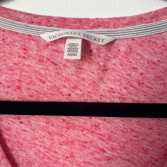 Victoria's Secret Long Sleeve Lounge Night Sleep Top in Pink Medium - Picture 4 of 7